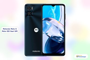 Ficha técnica Motorola Moto E22 Dual SIM