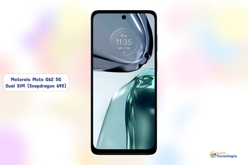 Ficha tecnica Motorola Moto G62 5G Dual SIM Snapdragon 695 Motorola Moto G62 5G Dual SIM (Snapdragon 695)