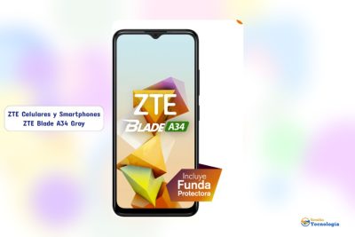 Ficha técnica  ZTE Blade A34 Gray
