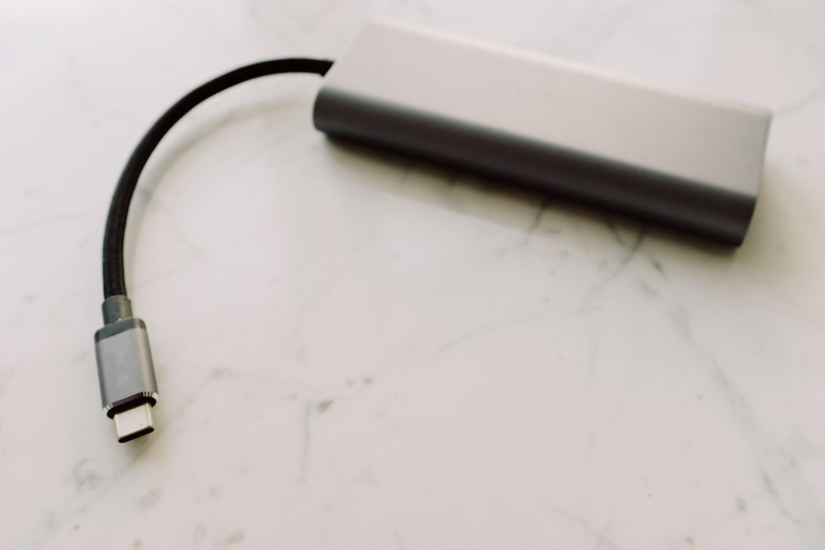 Adaptador USB-C para carga rápida