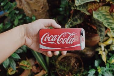 funda personalizada smartphone coca cola