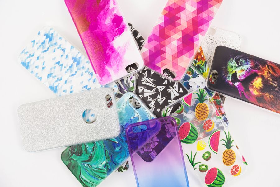 Fundas decorativas para móviles delgadas