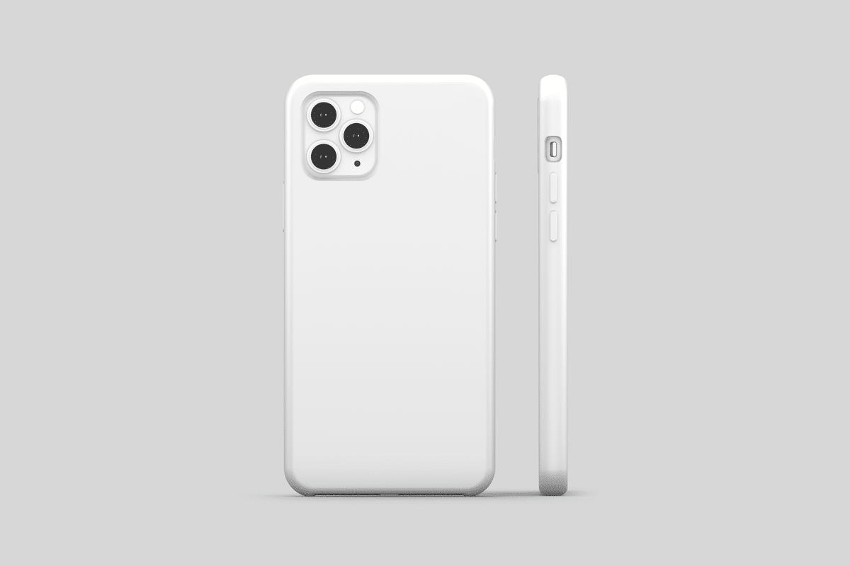 Smartphone moderno para fundas y accesorios