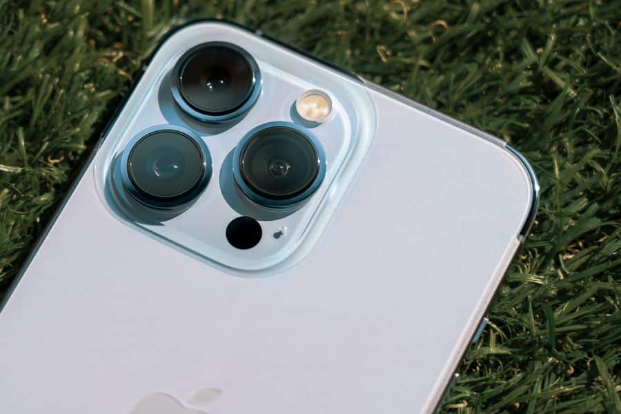 Lentes de cámara iPhone más nuevo